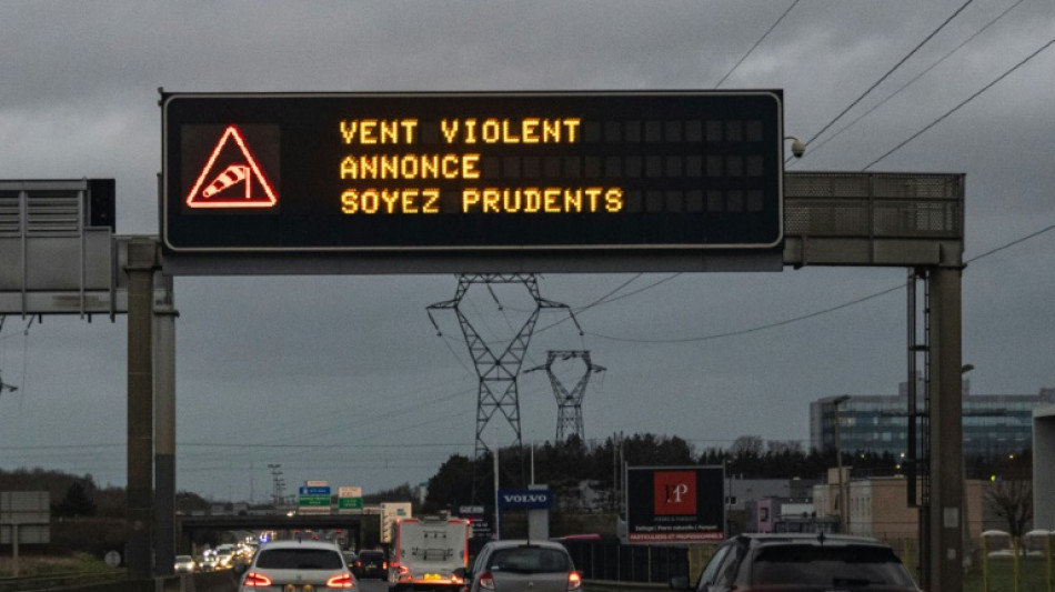 Les vents violents de la temp&ecirc;te G&eacute;rard perturbent le quart nord-ouest de la France