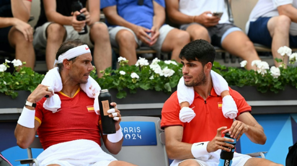 Nadal y Alcaraz, "m&aacute;s compenetrados", avanzan en dobles del tenis de Par&iacute;s-2024