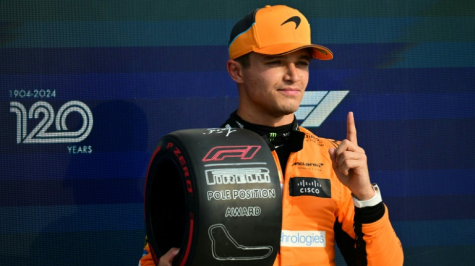 Lando Norris faz a 'pole' do GP da It&aacute;lia de F1