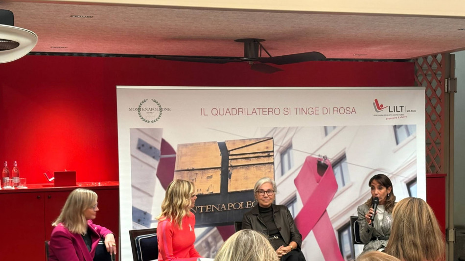  Quadrilatero della moda in rosa a Milano per la prevenzione dei tumori 