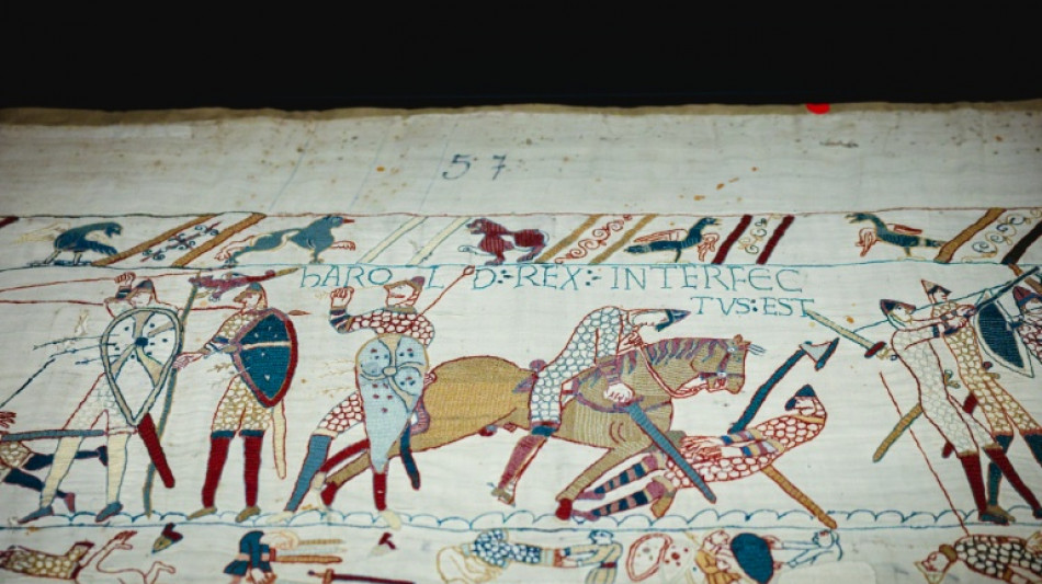  UK's little-known Bayeux Tapestry replica steps into spotlight 