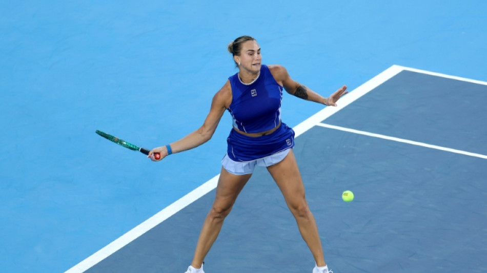  No.1 Sabalenka slams Wang to advance at Cincinnati 
