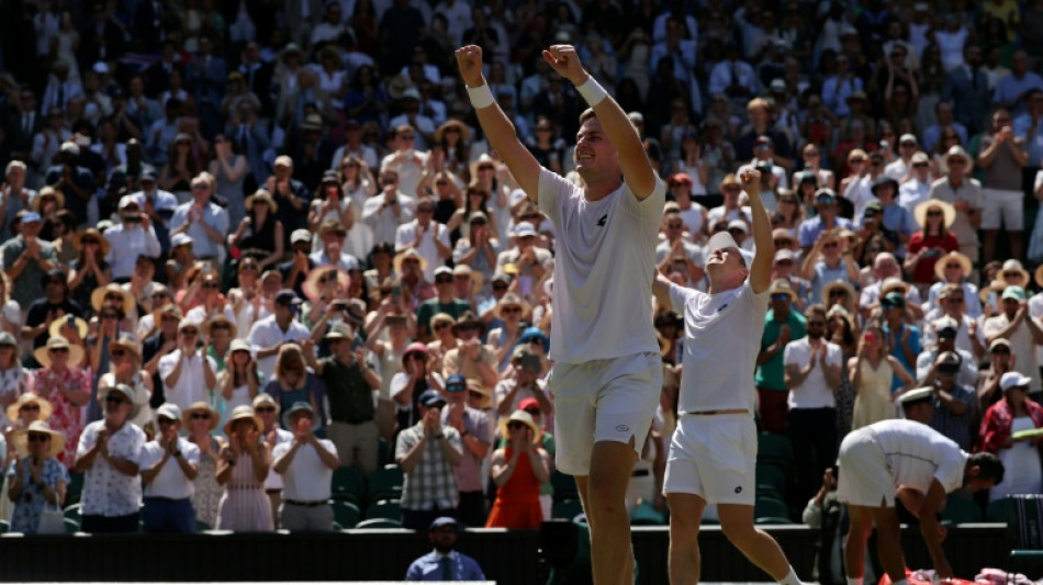  Patten, Heliovaara crowned Wimbledon men's doubles champions 