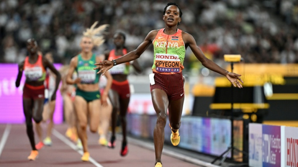  Kenya's Kipyegon ends season with hamstring injury 