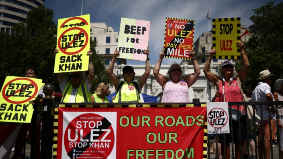 Royaume-Uni: l'extension controvers&eacute;e d'une taxe sur les v&eacute;hicules polluants &agrave; Londres valid&eacute;e par la justice