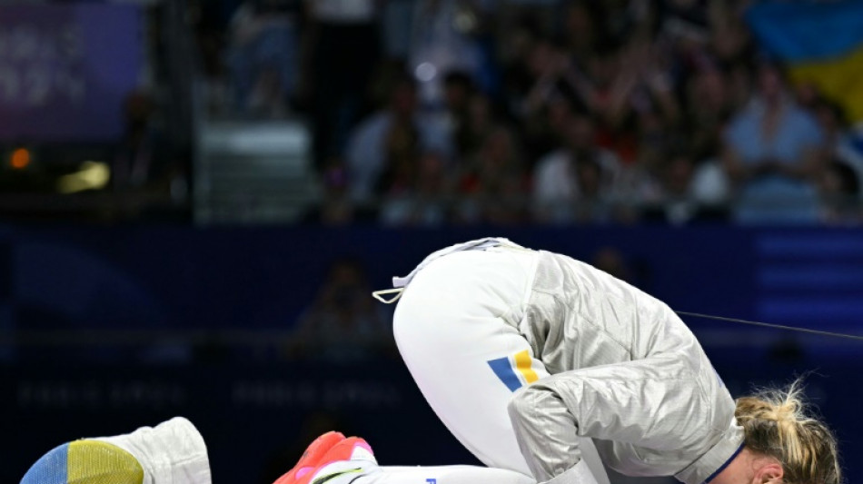 La esgrimista Olga Kharlan gana la primera medalla para Ucrania en Par&iacute;s-2024