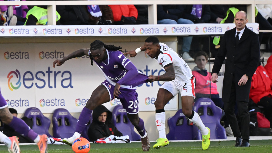 Fiorentina-Milan finisce 1-1. Viola raggiunti nel finale
