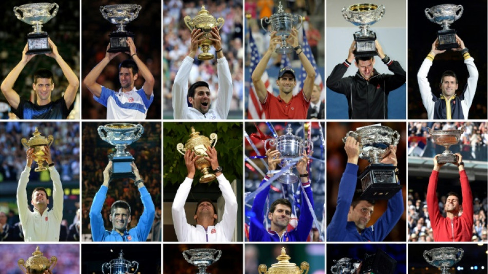 Djokovic, la mayor colecci&oacute;n de r&eacute;cords en la historia del tenis