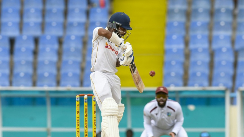  Dinusha shines for Sri Lanka on second day of West Indies Test 