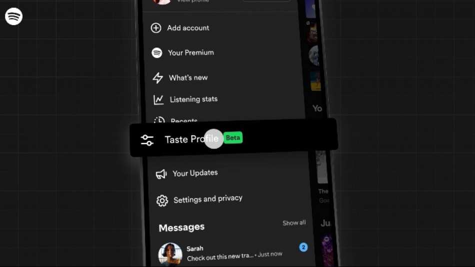  Spotify permette di personalizzare l'algoritmo che suggerisce brani e podcast 
