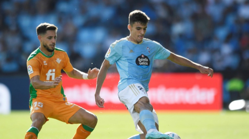 High-flying Real Betis stumble at Celta Vigo
