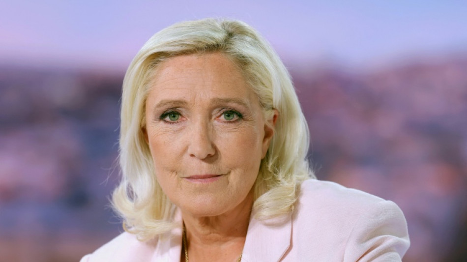  France's Le Pen says still running for president 