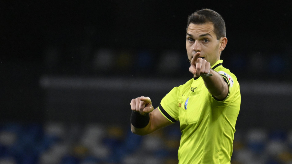 Calcio: Zufferli arbitra Sassuolo-Lazio, Pairetto per Venezia-Inter