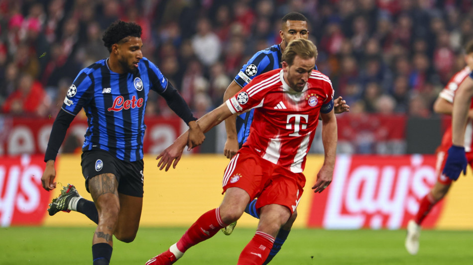  Champions: 4-1 all'Atalanta, il Bayern Monaco ai quarti 