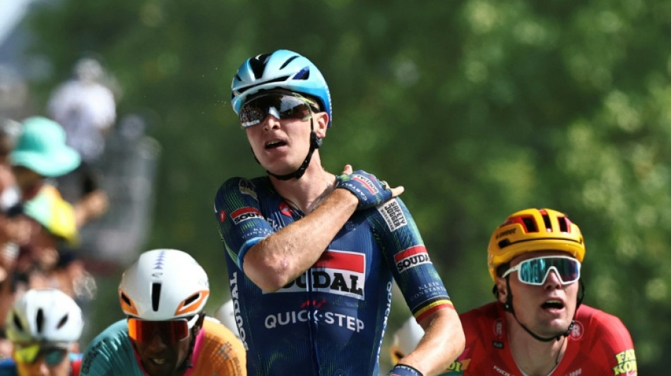  Pressure off for 'scared' Merlier after Tour de France stage win 