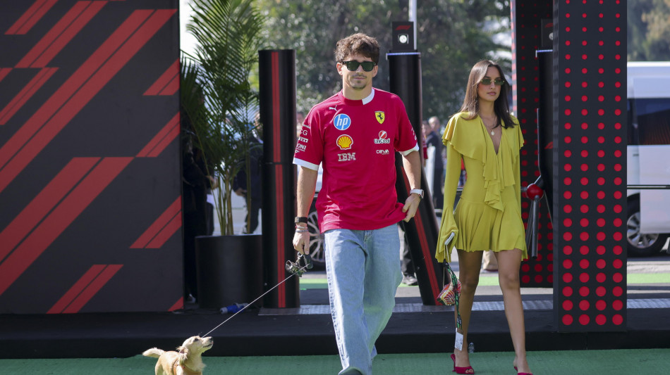  F1: Leclerc si sposa con Alexandra Saint Mleux 