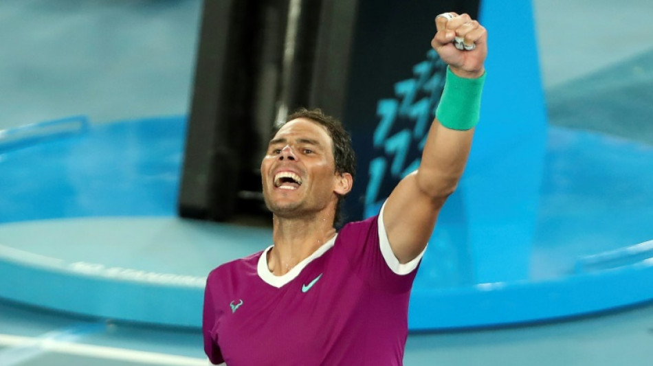 Open d'Australie: Rafael Nadal en finale apr&egrave;s avoir battu Matteo Berrettini
