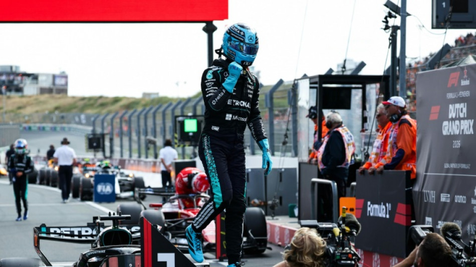  Russell takes pole for Dutch GP sprint 