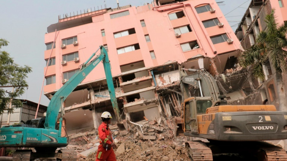 Myanmar quake death toll passes 3,300: state media