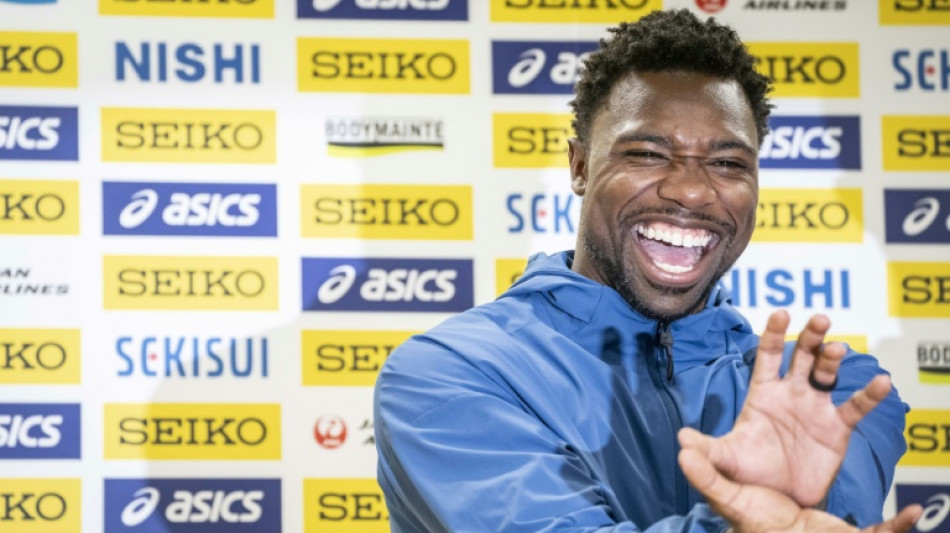  Lyles excited to race 'good kid' Gout over 150m 