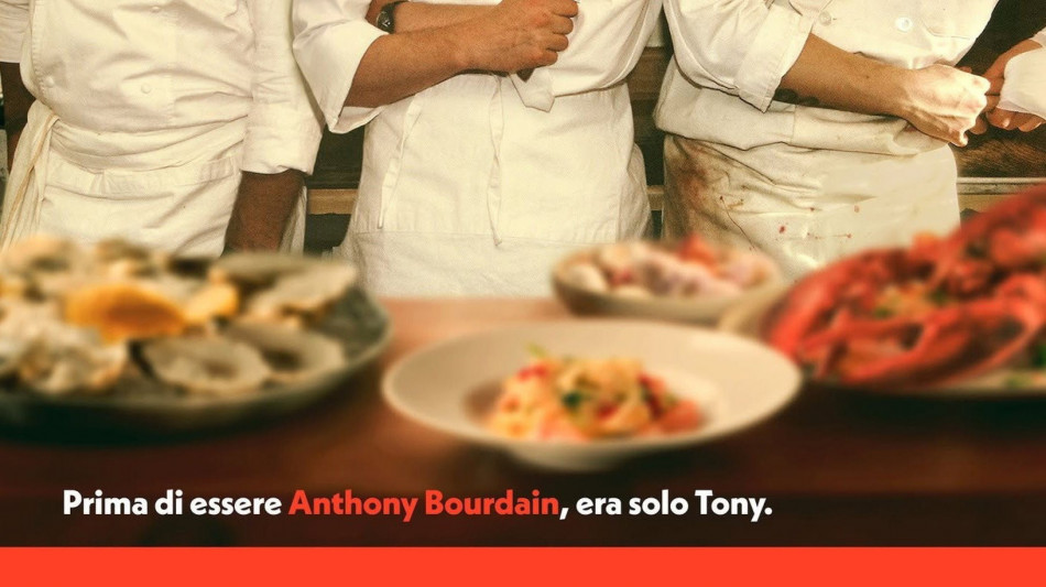 Tony', ecco l''origin story' dell'eclettico Anthony Bourdain 