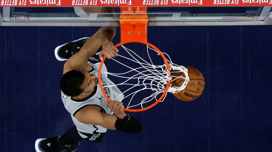 NBA: 50e succ&egrave;s pour Wembanyama et les Spurs