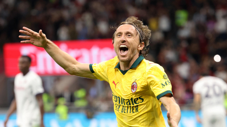  Milan; Modric, abbiamo lottato da squadra 