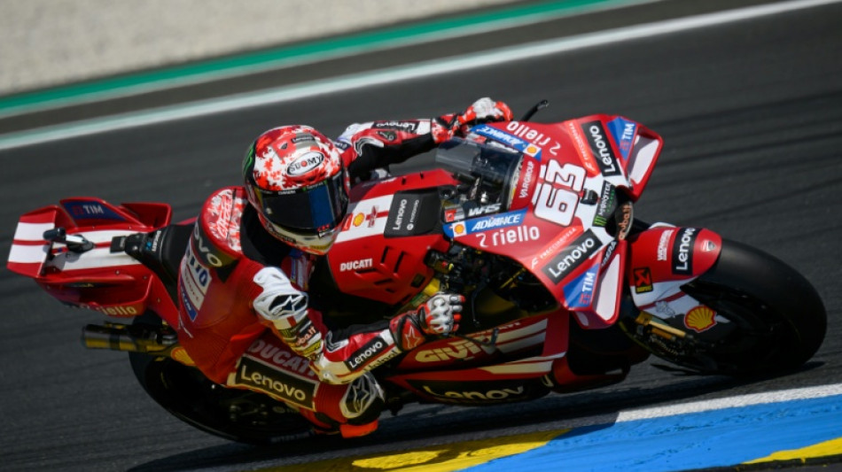  Bagnaia pips Marquez to French Grand Prix pole 
