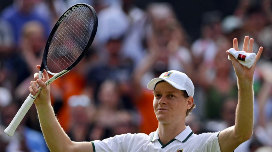  Sinner survives scare to reach Wimbledon second round 