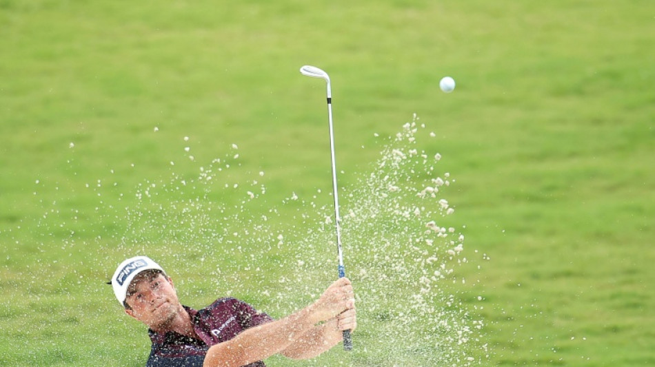  Hovland and Gerard share lead at Tour Championship 