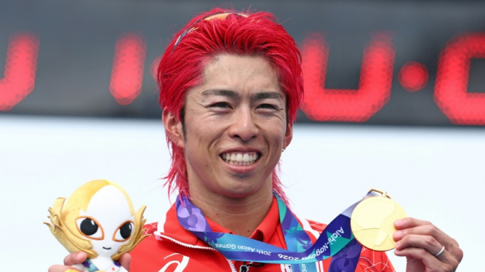  Japan triathlete Hojo wins first gold of Asian Games 