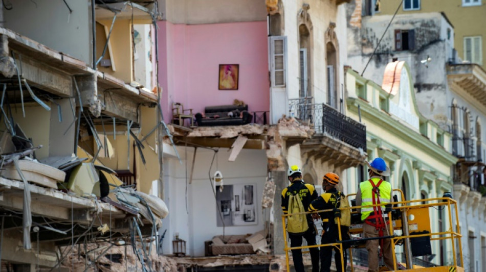 Cuba: le bilan de l'explosion de l'h&ocirc;tel Saratoga monte &agrave; 42 morts