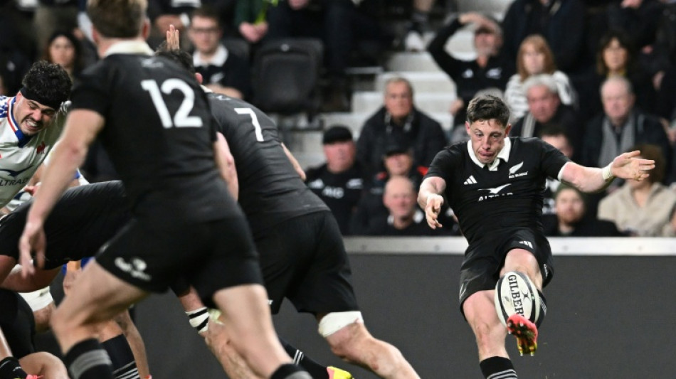  Rennie 'relief' as All Blacks tenure begins with narrow win over France 
