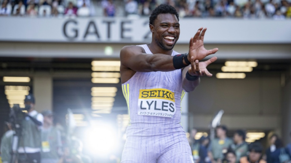  Lyles says 'well worth the journey' after winning 100m in Tokyo 