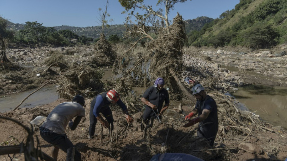 Las inundaciones en Sud&aacute;frica dejaron 435 muertos, seg&uacute;n un nuevo balance a la baja