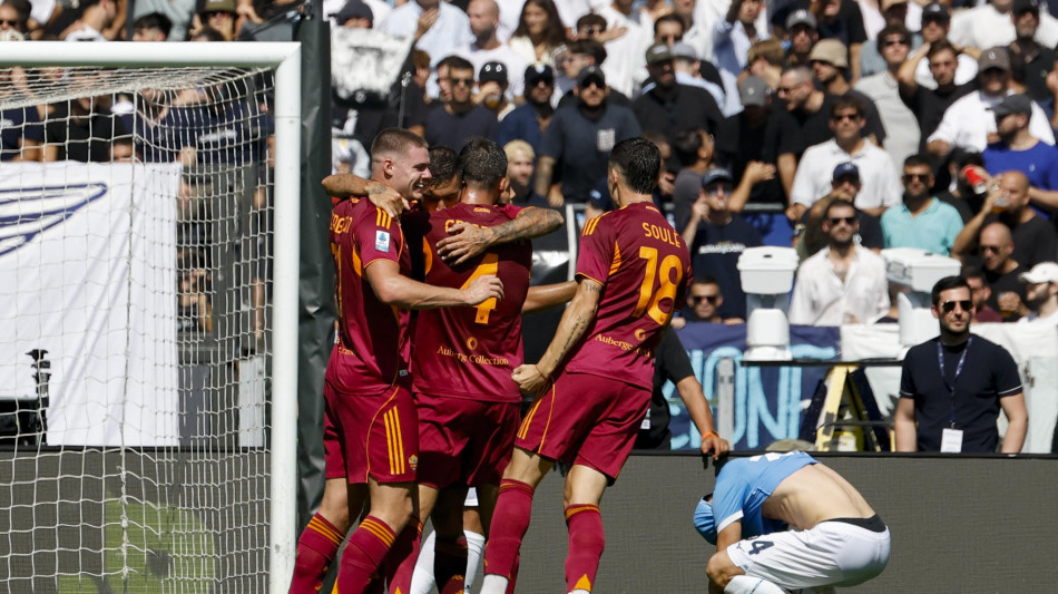 Il derby della Capitale alla Roma, decide Lorenzo Pellegrini
