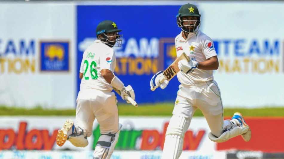 Pakistan 147-2 at tea in pursuit of record 342 to win at Galle