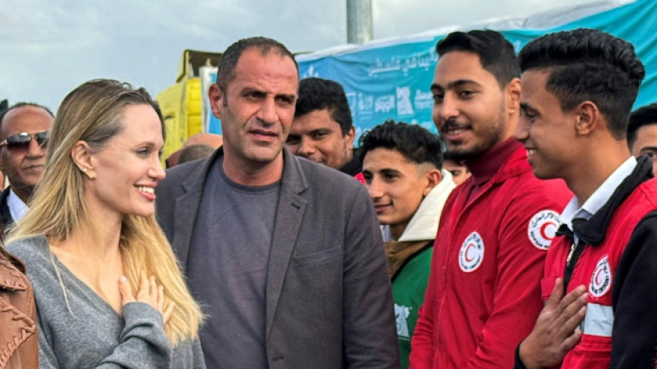  Verband: Hollywood-Star Angelina Jolie besucht &uuml;berraschend ukrainische Stadt Charkiw  