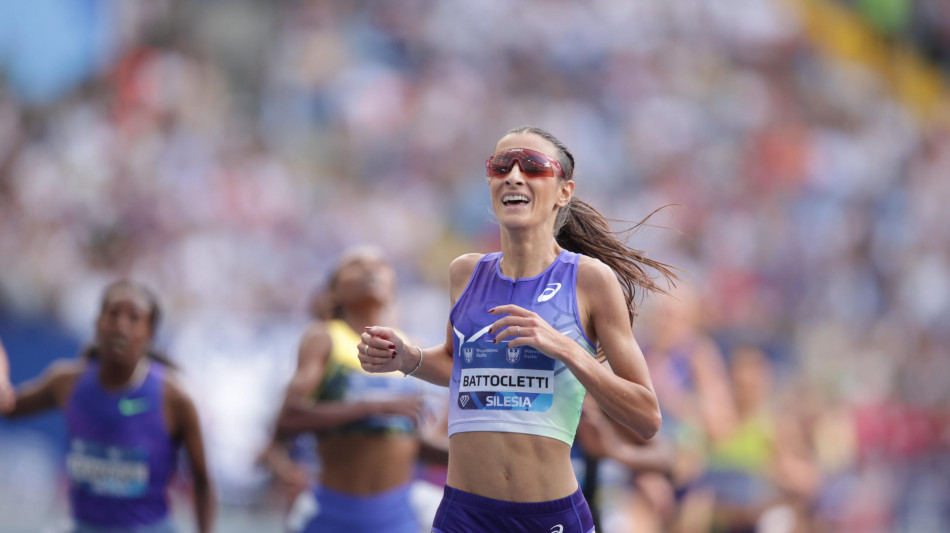  Atletica: Battocletti vince e fa il record italiano anche nei 1500 metri 