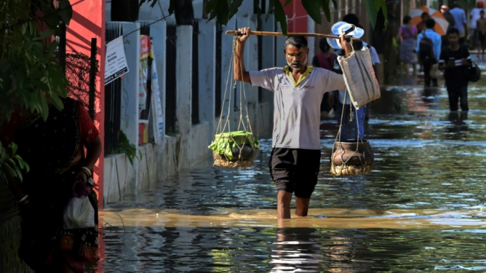 Inde: les inondations liées à la mousson font au mons 69 morts dans le nord