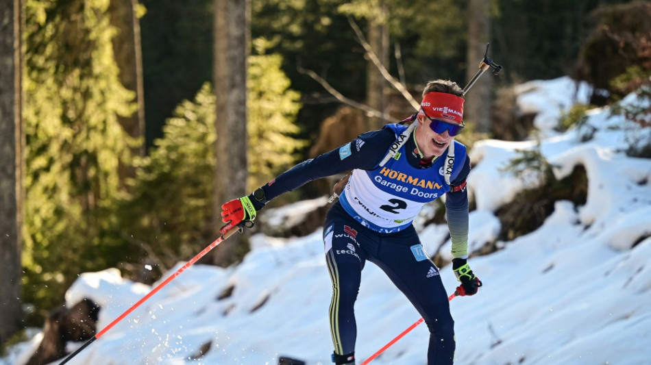 Deutsche Biathleten verpassen Top Ten - B&ouml; &uuml;berragt weiter
