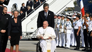 Le pape Fran&ccedil;ois arriv&eacute; &agrave; Marseille pour une visite de deux jours consacr&eacute;e notamment aux migrants