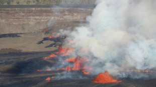 Fuentes de lava brotan del volc&aacute;n Kilauea de Haw&aacute;i, que se acerca a un a&ntilde;o de erupci&oacute;n