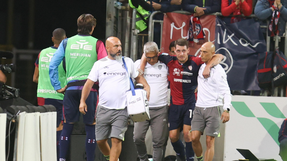 Cagliari: lesione del crociato, Belotti fuori almeno sei mesi