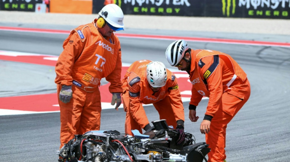  Alex Marquez injured in horrific Catalan MotoGP crash  