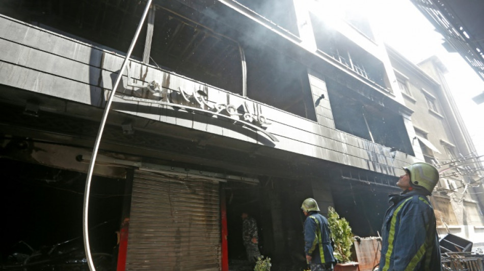 Syrie: l'incendie d'un centre commercial fait 11 morts &agrave; Damas