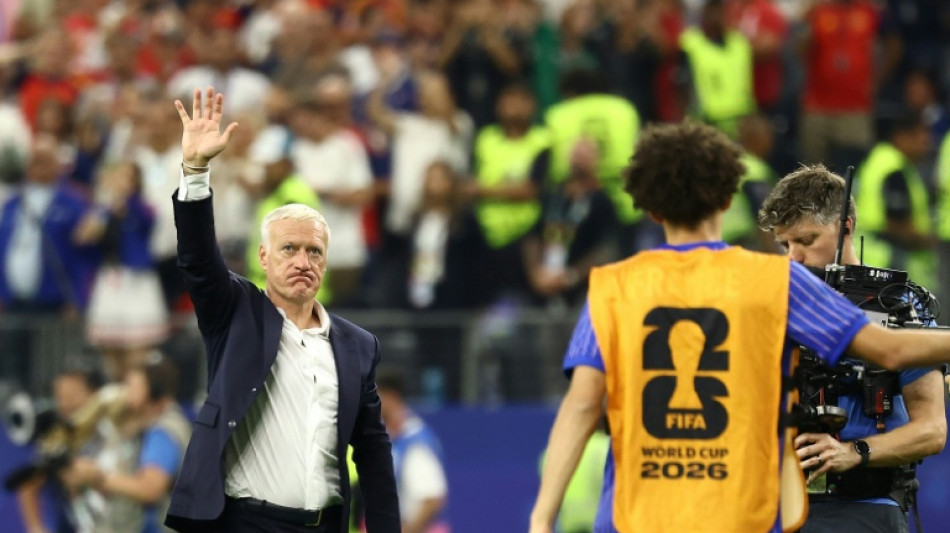  Deschamps says France 'devastated' by defeat, questions referee 