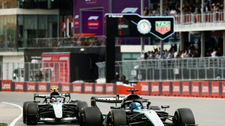  Russell resists Antonelli in Canadian GP F1 sprint race 