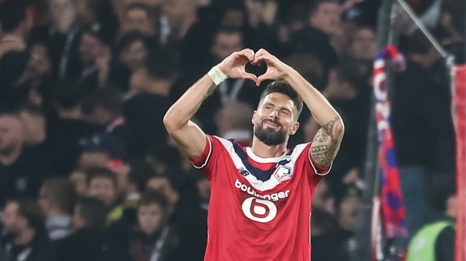  Ligue 1 : Giroud fait sauter le verrou lensois et offre le derby &agrave; Lille 