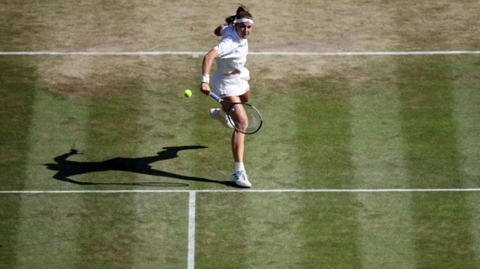  Muchova ends Osaka run to reach Wimbledon semis 